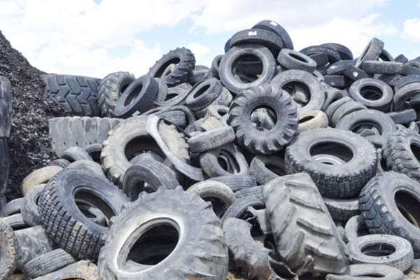 This is nuts!  Scrap tires being sent from Saskatchewan to Alberta
